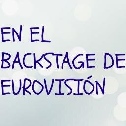 Cuenta de twitter del blog En El Backstage de Eurovisión. 100% Eurofan