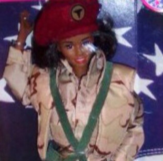 Ever see a militant fashion doll? Well just keep watching.