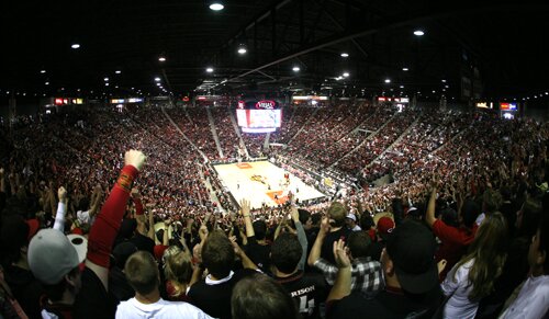 Aztec Basketball Fan.