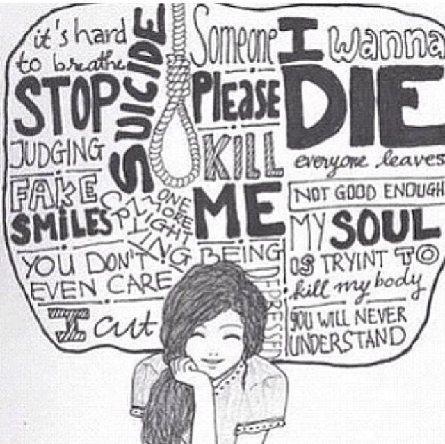 13 years old. Depressed. SH, ED, anixety.