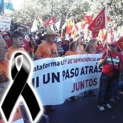 PLATAFORMA LEY DEPENDENCIA CASTILLA-LA MANCHA
PREMIO NICOLAS SALMERON A LOS DERECHOS HUMANOS
DEFENDEMOS LA APLICACION DE LA LEY DE DEPENDENCIA. SIN RECORTES