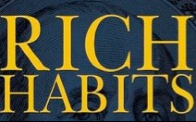 We are here to discuss and apply habits that rich and successful people use everyday