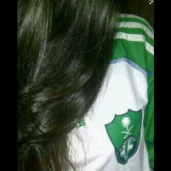 أخضر وأبيض،فيك أكتمل حُب الحياة#ahli                  حـائل