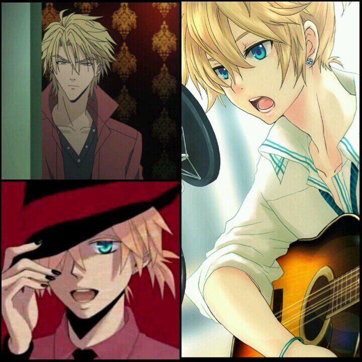 Syo: Taken by @MekakushiKano_! Syo's Sister: @bloodYuukiCross! Kia: Taken: @Angelofdark23! Len: Single!