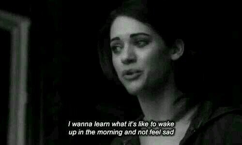 I'm not happy. I'm not sad.
              I feel nothing.