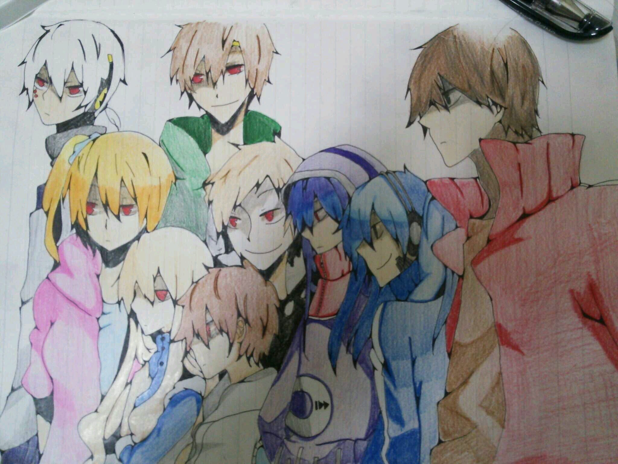 ボカロ歌い手さん大好き♡free!、薄桜鬼、黒執事、07-Ghost、進撃の巨人、カゲプロ、諏訪部順一さんLOVE♡☆ミ故郷は永遠に福岡☆高校２年生♀☆ヘッダーは自作