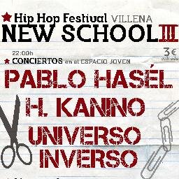NewSchoolVillen's profile picture. FESTIVAL DE HIPHOP en VILLENA (ALICANTE)