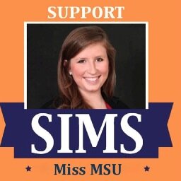 Shelby Sims wants to be your next Miss MSU! Support Sims for Miss MSU. #isupportsims #Sims4MissMSU