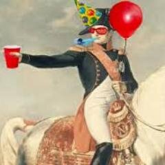 napoleon bonaparte? more like napoleon BORN 2 PARTY! just ur average general livin life, runnin the squad, the usual ya feel me?