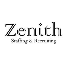 Zenith Staffing & Recruiting serves clients in many industries that are seeking temporary or permanent employees as well as job seekers looking for employment.