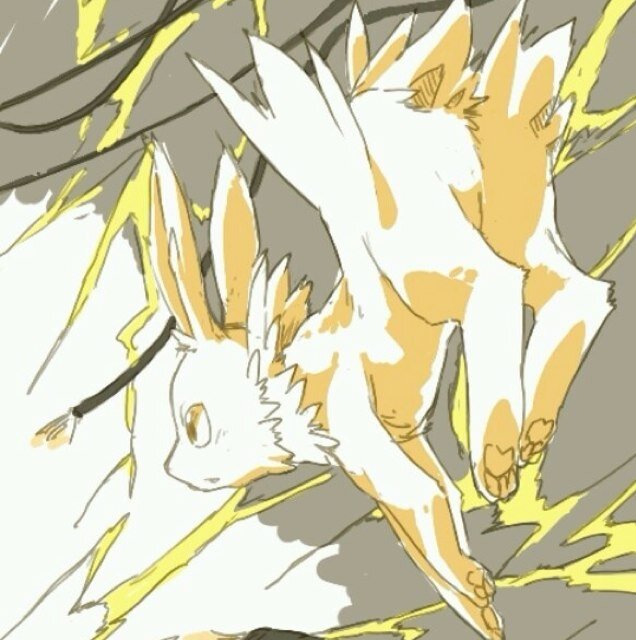 I'm Circuit, the Jolteon! [Ecstatic, shy, friendly.] [Male] [Lvl 55] [Single]