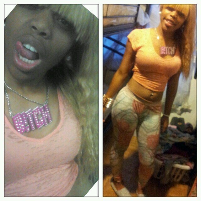 Pretty lil bitch-Flips Hair & Cocks Gun Any Bitch Can Get It No Worries My Bitchs Drilling & We Having Sh.t!