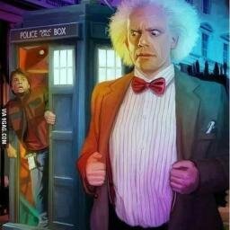 The gang (all)  Crashed into the tardis and crossed paths with @MasterFatherWho