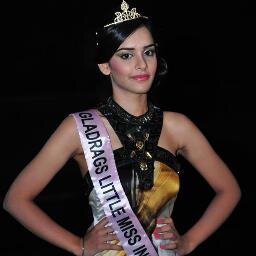 The Gladrags Little Miss India (All India Finale) and being crowned with a title ‘ Little Miss India’.