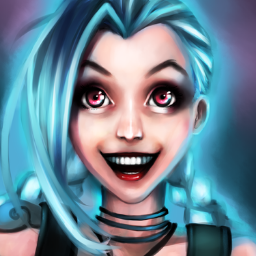 Jinx. La bala perdida ya está aquí. ¡Eh, mira, estoy abriendo mi cajita de preocupaciones! ¡Oh, no! ¡Está vacía! Que no tenga tetas no significa que no esté OP.