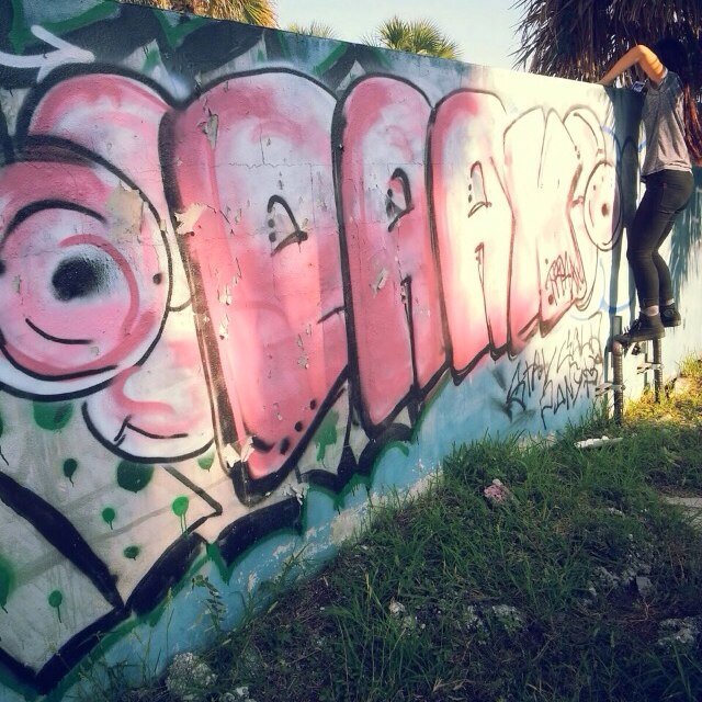 Peace and love.that is all✌️.never give up on something you love.i just want to inspire you all.