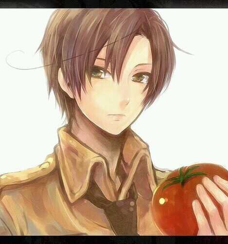 hello im Romano...#HappilyEngaged to @RP_Hetalia daughter: @TomatoPasta432