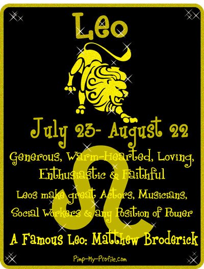 About Leo in your life