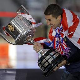 Capitán del Atleti y luchador en el campo!
