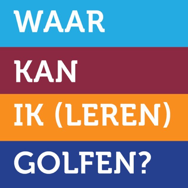 Het complete aanbod van golfbanen, golfclubs en golfprofessionals | initiatief van de @NGF_ i.s.m. @PGAHolland & @NVG_golf