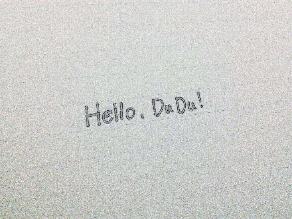 Hello, DuDu! ( w. 블랑쉬 ) 공동 유저계 / 라 알리고 헬섭이 전용이라고 새겨둘 것' '