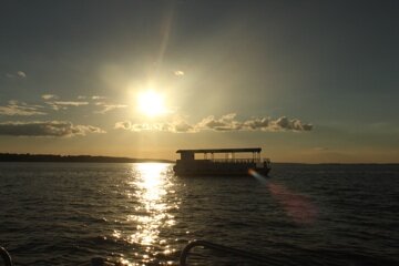 jtdiscovery's profile picture. The Spacious U.S.C.G. Certified Jamestown Discovery Pontoon Boat Accommodates Up To 28 Passengers And Is Handicap Accessible With Restroom Onboard.