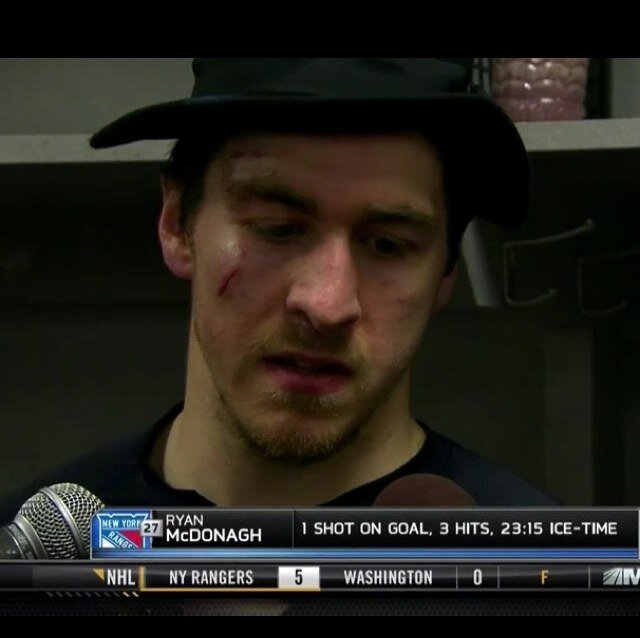Defenseman for the NYR, (not the real Ryan McDonagh) original 6 member of the #NewYorkFuckingRangers