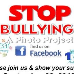 Founder of the STOP Bullying! A Photo Project, Read more here:
Photos share powerful lesson http://t.co/SpFSWiqd9v