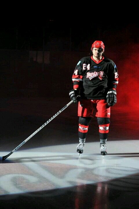 Pro hockey player living the dream