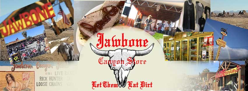 At the Jawbone Canyon Store we try to take care of all your camping, road trip, and I'm hungry and thirsty, what do you guys have here? needs.
