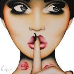 Perfil comunicador.       Foto da arte de Anja Van Herle .        (Desativado )