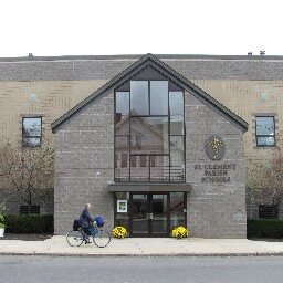 Saint Clement Elementary School is a private, Catholic school that hosts students from pre-kindergarten through grade twelve.