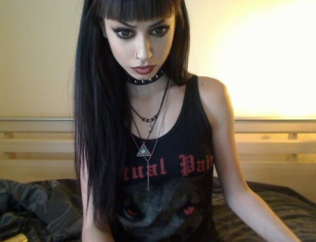 5'7 Gw: 80 Food allergies and fucked up body image. #Metal #Gore #Glitter #Creep #Zombie Avi is not me