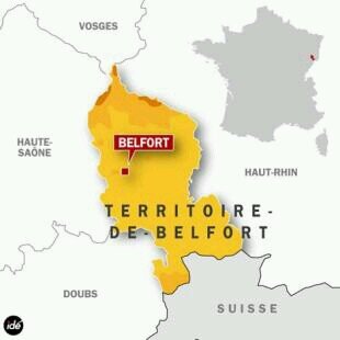 De Belfort sud à Belfort nord
