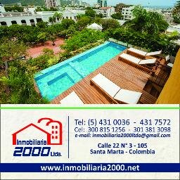 i2000ltda's profile picture. Localizados en la hermosa ciudad de Santa Marta, Colombia, especialistas en ventas, arriendos, avaluos e hipotecas de bienes inmuebles