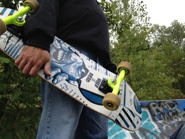 Professional Skateboarder and Techno drifter extraordinaire. Very diverse background. Writing a book and setting up a skateboard company for old skaters.