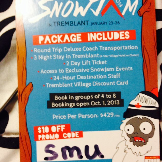 SMUDENTS WANT TO PARTY? SIGN UP USING PROMO CODE SMU for $10 off your trip !!!!!!
