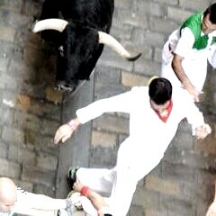 Madridismo, Snowboarding, fiesta de muy diversas maneras, CORRER LOS TOROS