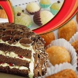 Aceito encomendas de bolos e doces .