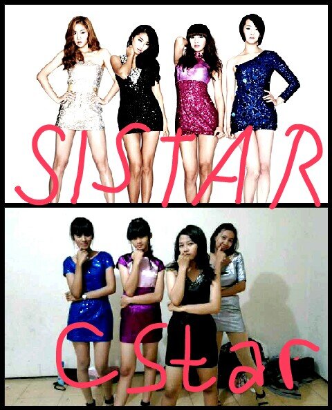 Sistar dance cover from Yogyakarta,  @Natanaelmona as Bora, @basmahshakib2 as Hyorin,  @Ghina_ifa as Soyu, @MagdaLenaEllena as Dasom