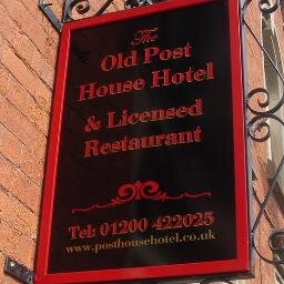 The Old Post House Hotel and Restaurant.