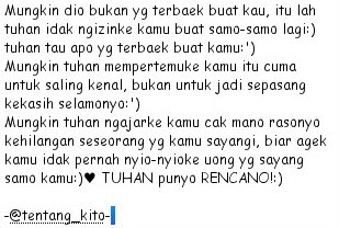 Follow, dijamin kagak nyesel udah follow akun ini. Mangkonyo gancanglaa FOLLOW!!
