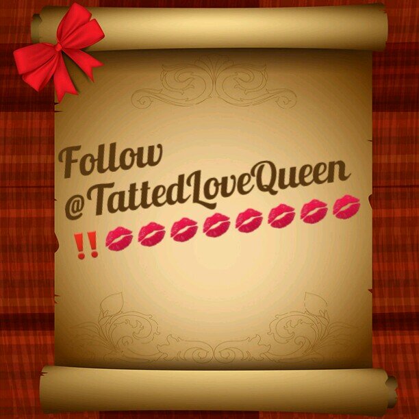 TWATCH/ Follow My New Account @TattedLoVeQueen .  .