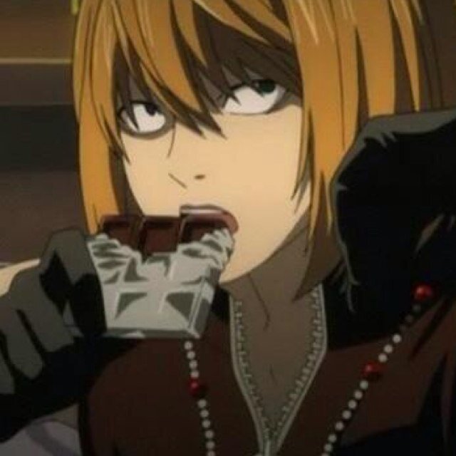 Im Mello i like choclate im gonna stop kira and become the next L