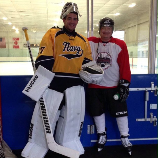 Mike. 37. LEO. Navy Vet. Goalie.