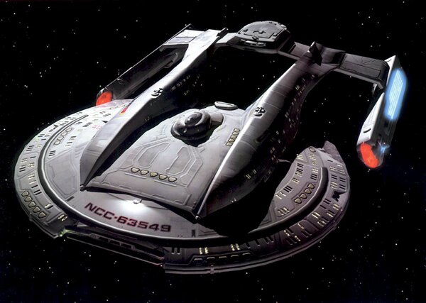 The Federation Akira Class cruiser USS Avalanche