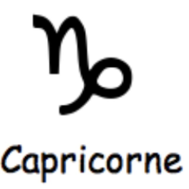 Des infos sur le Capricorne seulement.