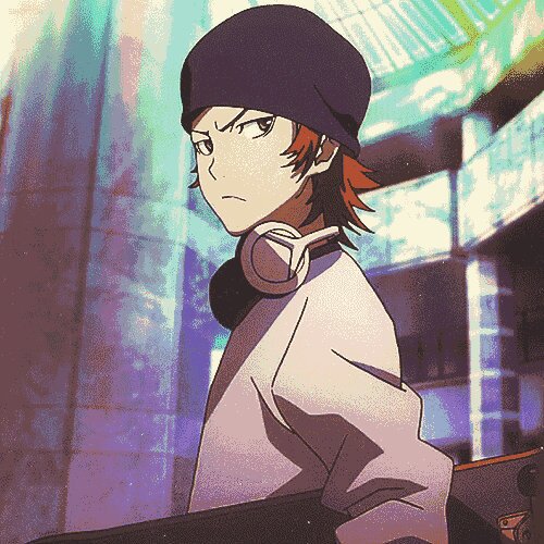 V@OtakuHouse_ | Yata Misaki 八田美咲 | Affiliation : Homra | Red Aura | Clansman | Skateboard and Baseball Bat is my weapon