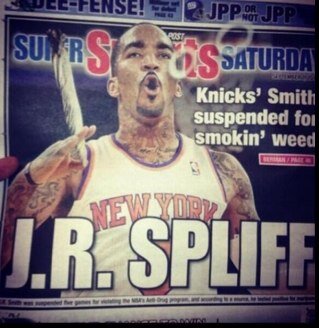 FAKE en honor al grandísimo JR Smith. Tirador, finalizador, matador, drogadicto.