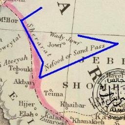 #وادي_السرحان او كما هو اسمه السابق وادي الذيابه او وادي النعيم او وادي الشرارات